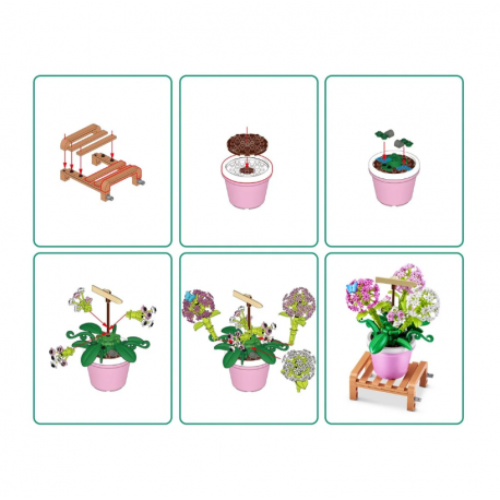 Set Bloques Garden Max - Con Diferentes Modelos De Piezas