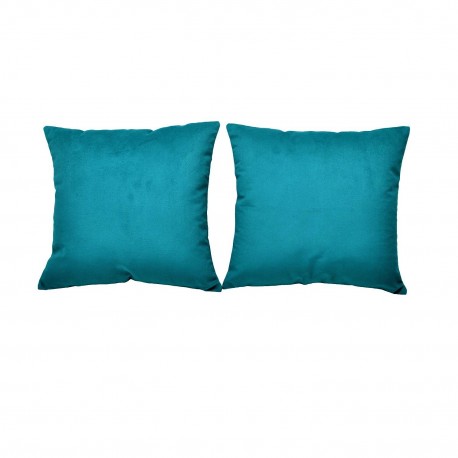 Set Cojin Felpa 40 X 40 cms. Verde. Masel