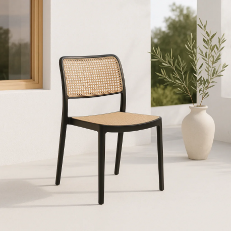 Silla Comedor Marques Negra