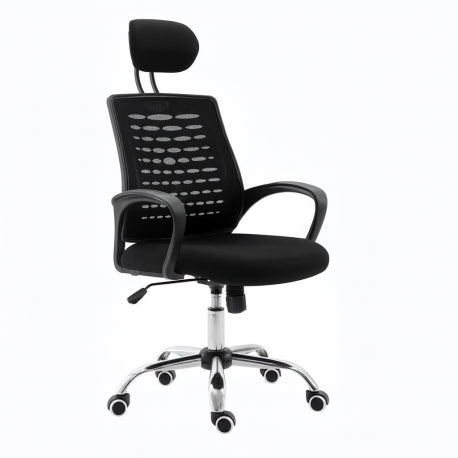 Silla Oficina con respaldo en tela mesh 003