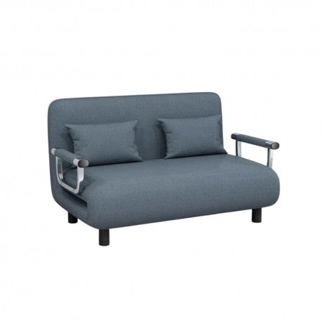 Sofa Cama Extendible Azul Linen