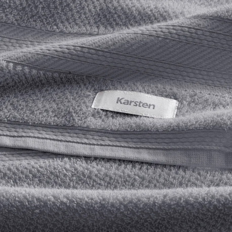 Toalla de mano Karsten Empire 380g 48x70cm Gris