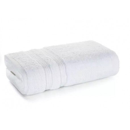 Toalla de Baño Karsten Unika Blanca 70x140 cm Algodón 500g Alta Absorción Premium El Container