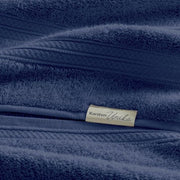 Toalla de Mano Karsten Unika Azul Marino 48x80 cm Algodón 500g Alta Absorción El Container