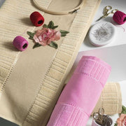 Toalla de Visita para Bordar Karsten Stella Beige 30x45 cm Algodón Personalizable El Container