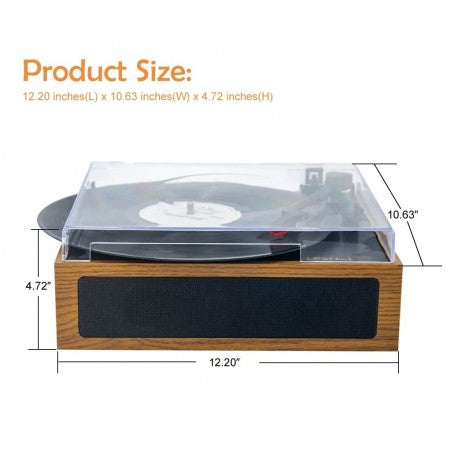 Tocadisco Bluetooth LP&No.1 Light Wood