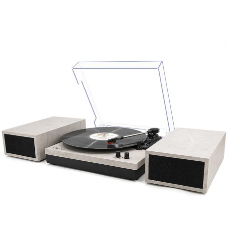 Tocadisco Bluetooth + Parlantes Modern Marble LPSC-008