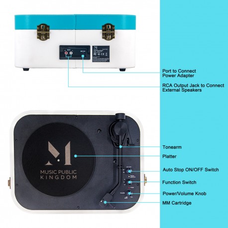 Tocadisco Premium Bluetooth TT270