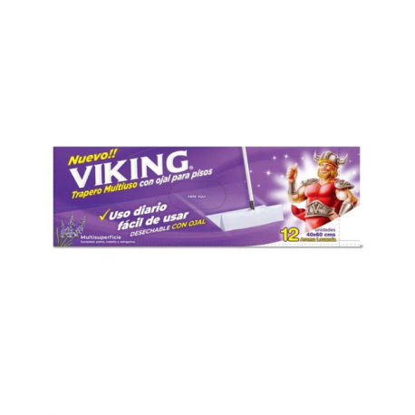 Imagen de Trapero Humedo Limpiador Viking 12 Unidades disponible para compra online