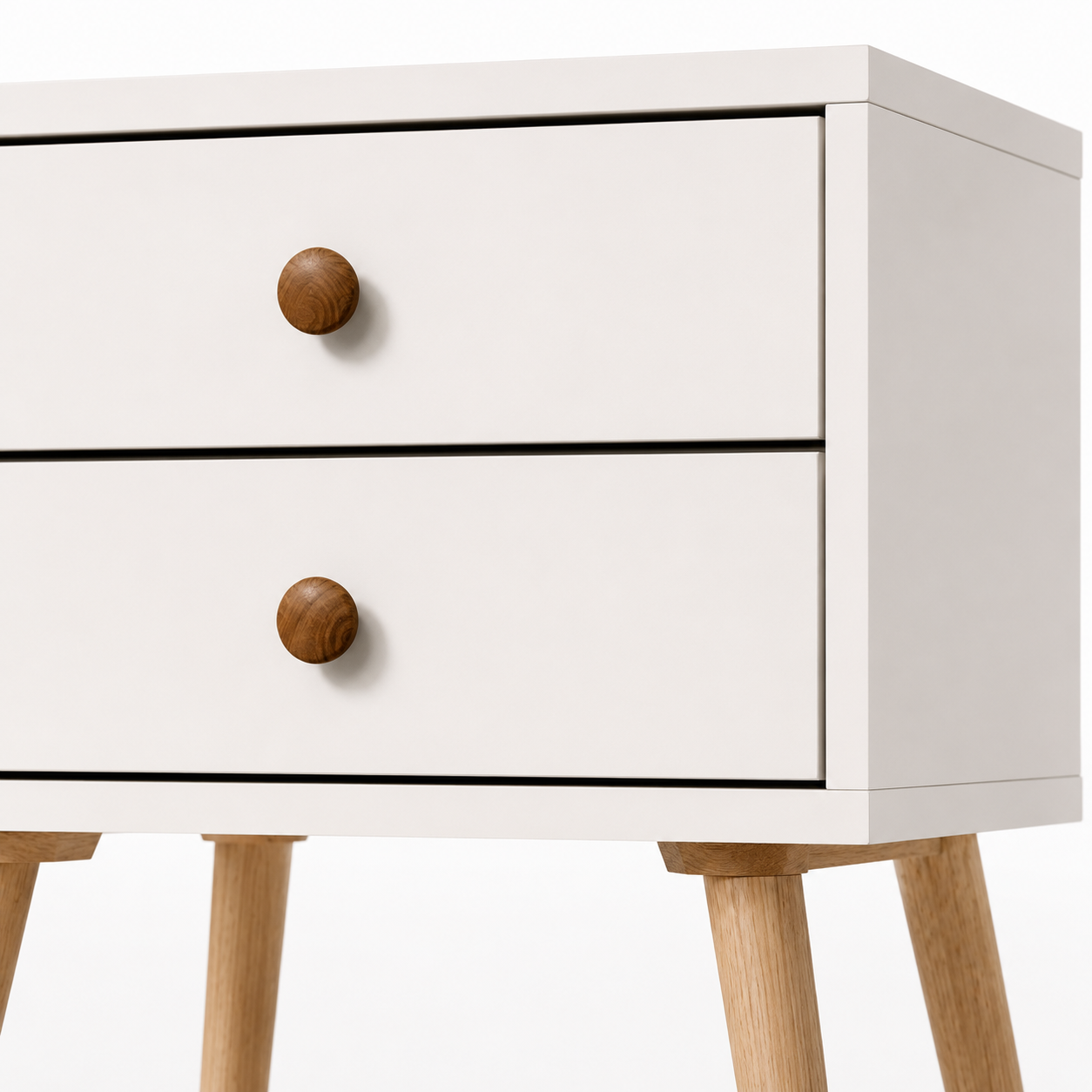 Velador Doble Eames White