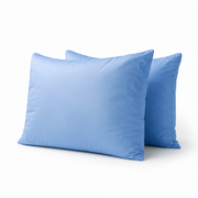 Pack 2 Almohadas 50x70cm Premium Eco turquesa, Masel