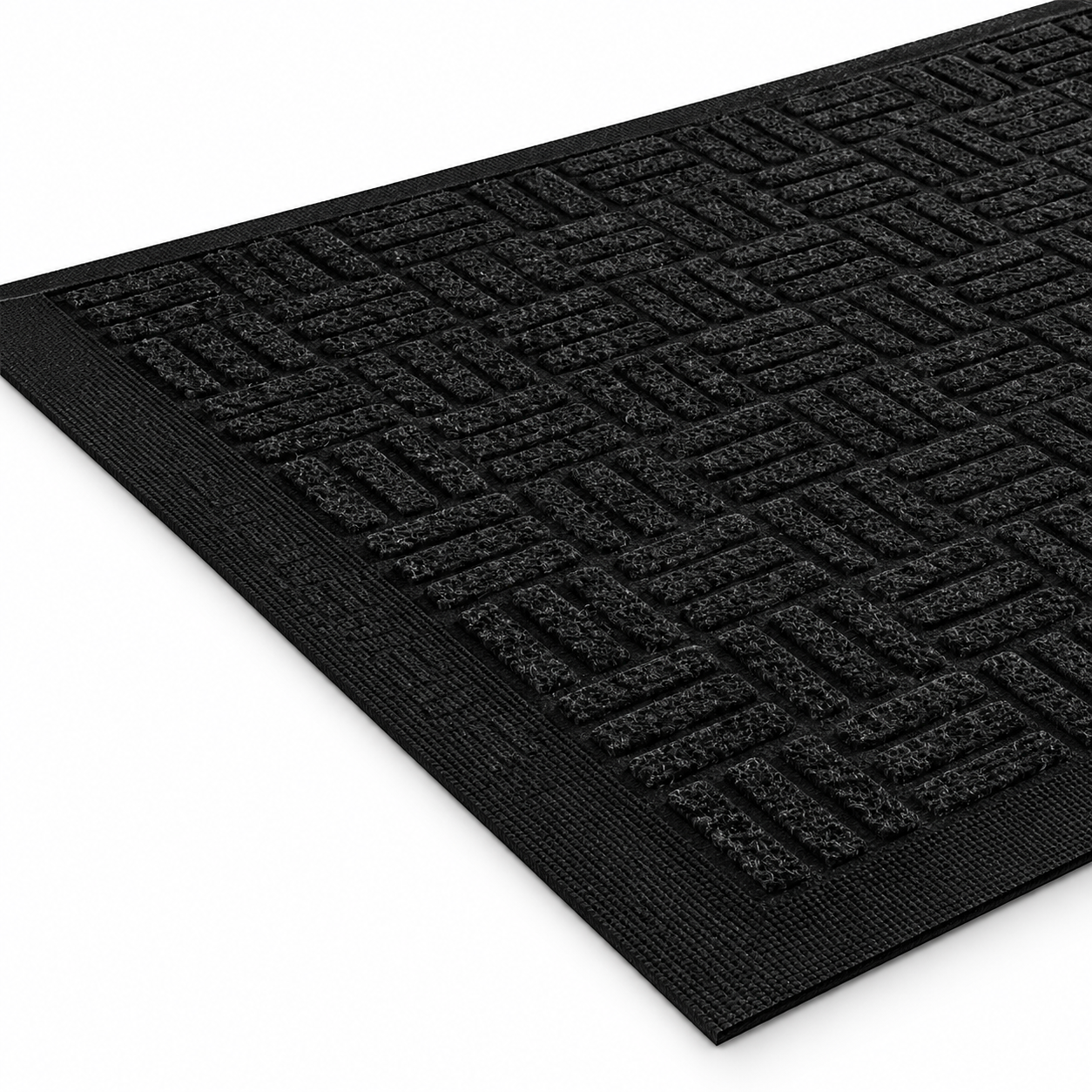 Limpia Pies Antideslizante 75x45cm Negro