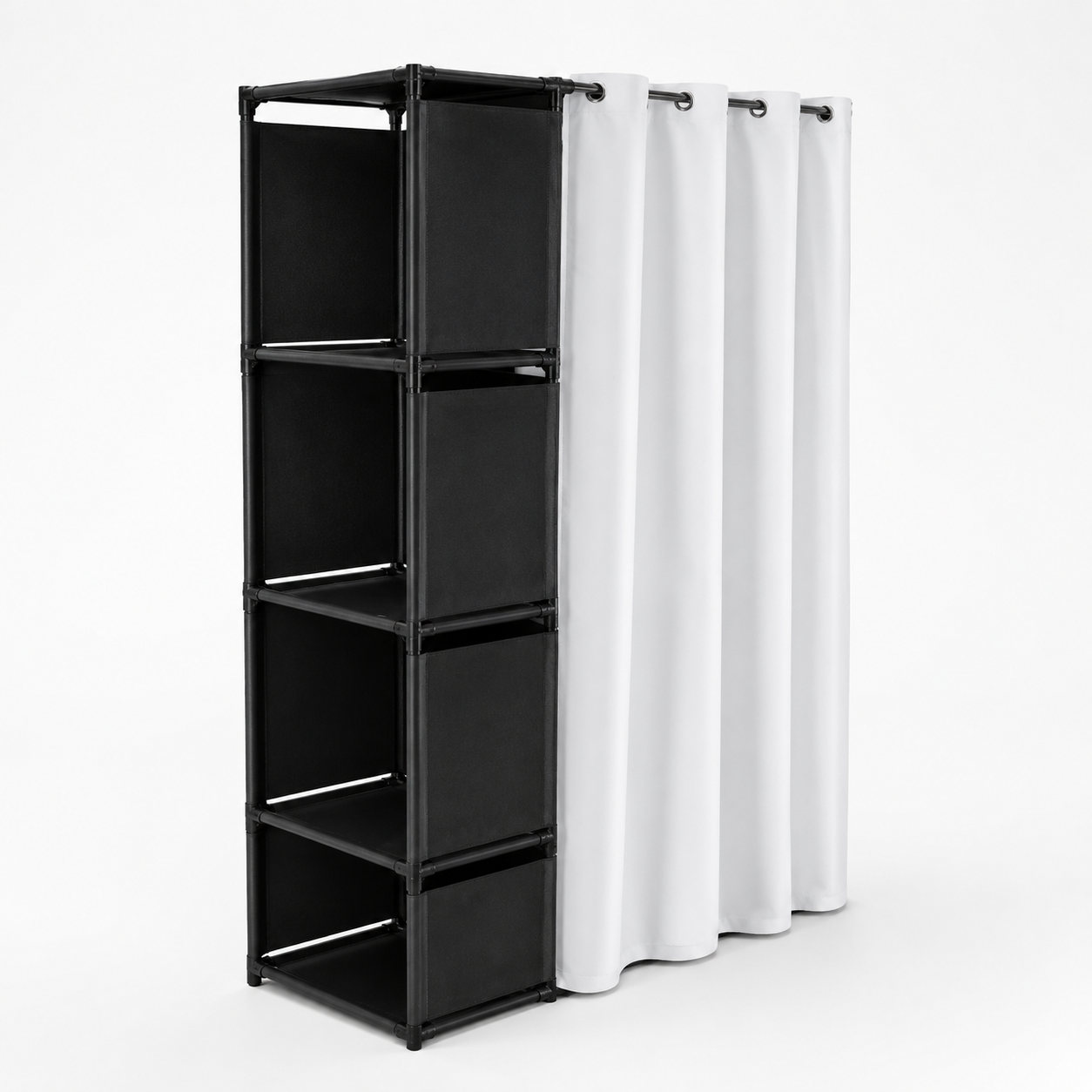 Closet organizador plegable Gris