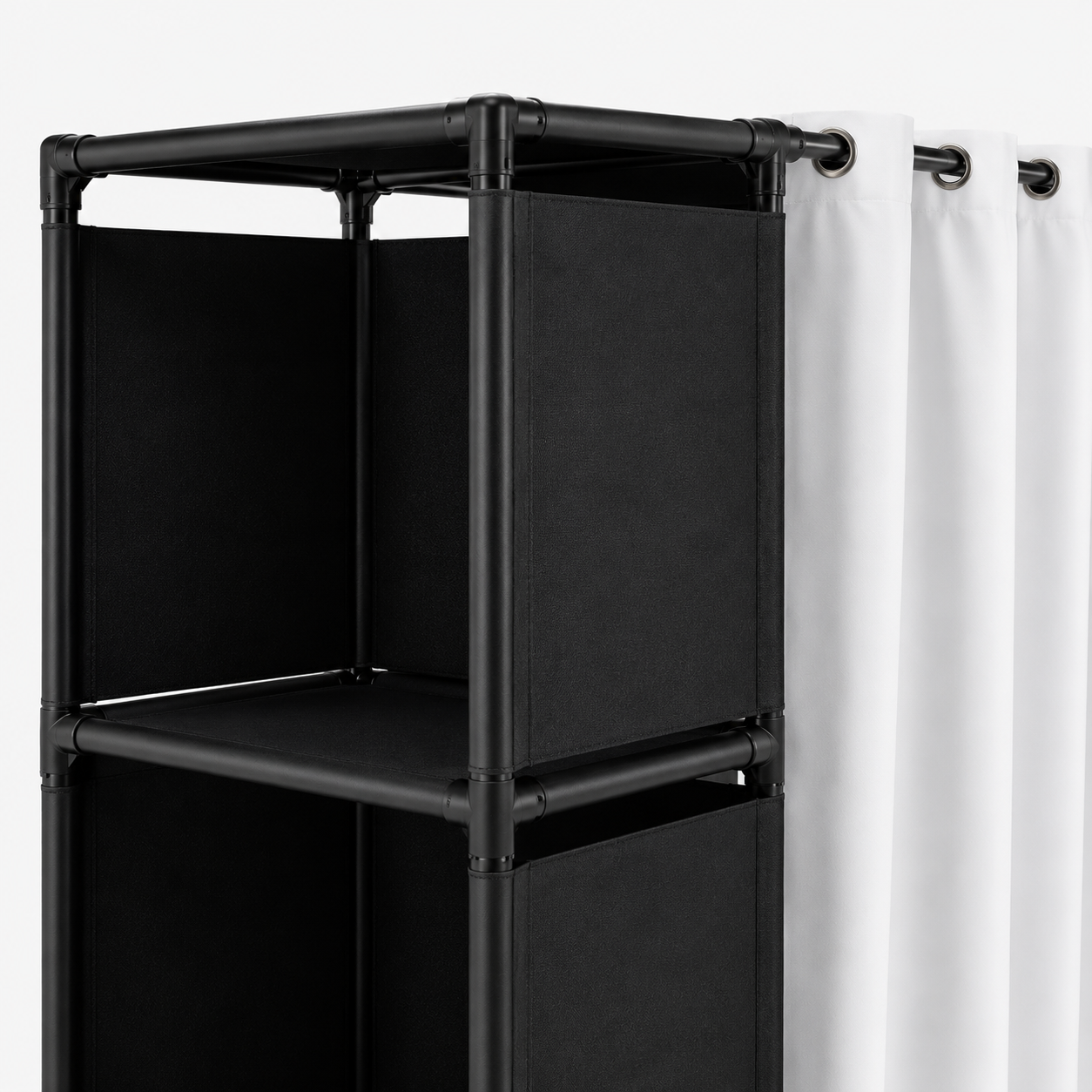 Closet organizador plegable Gris