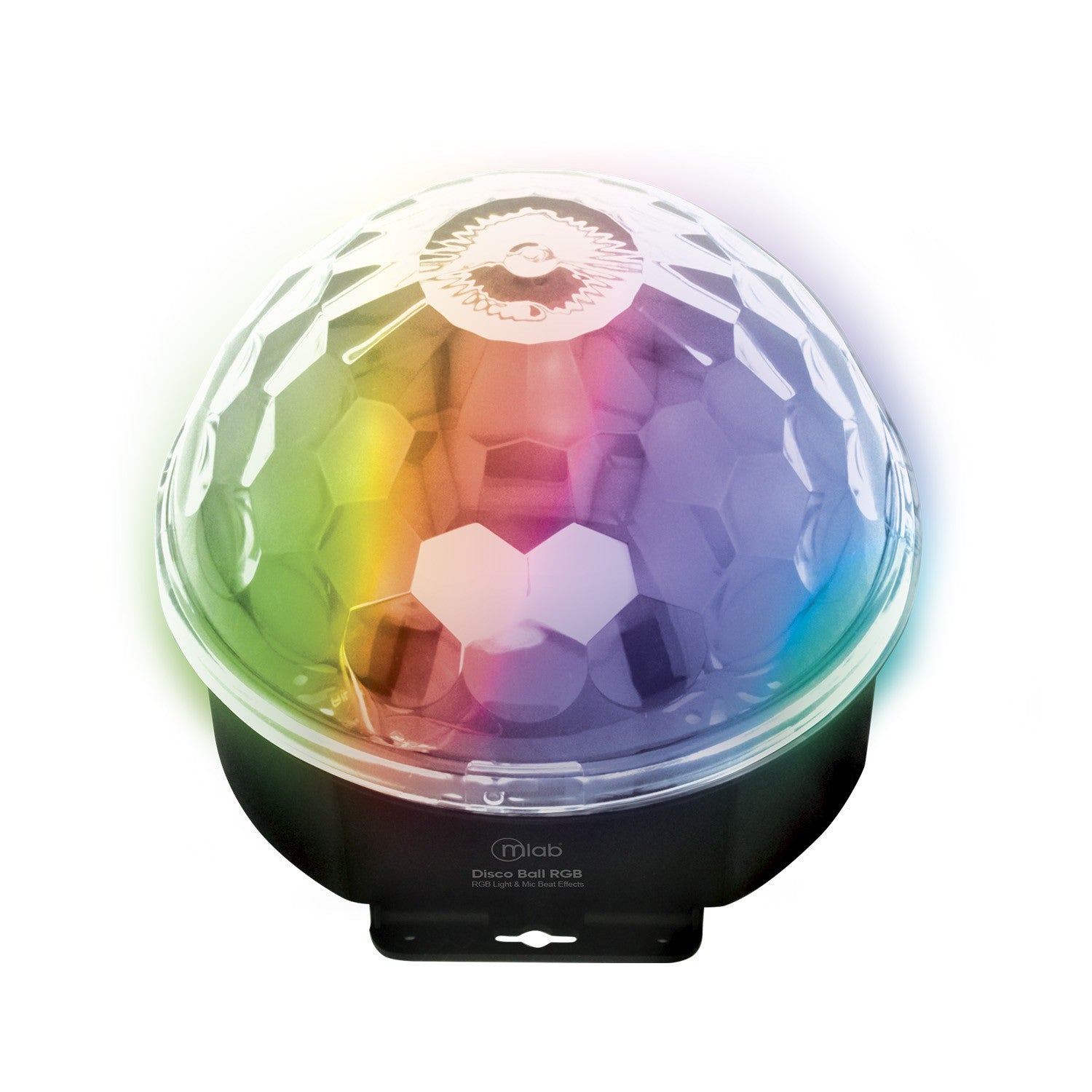 Disco Ball RGB Mic Music – Luz LED Activada por Sonido MLAB