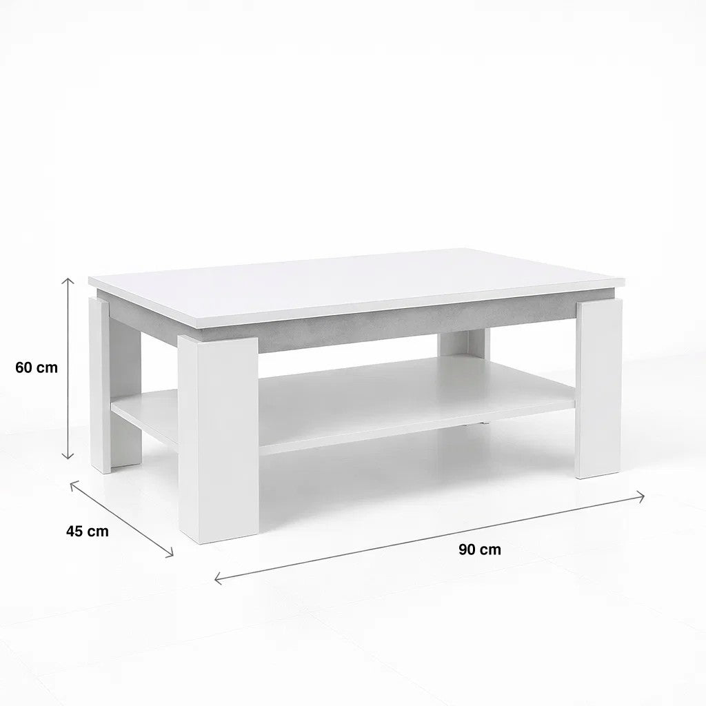 Mesa De Centro Oslo Blanca