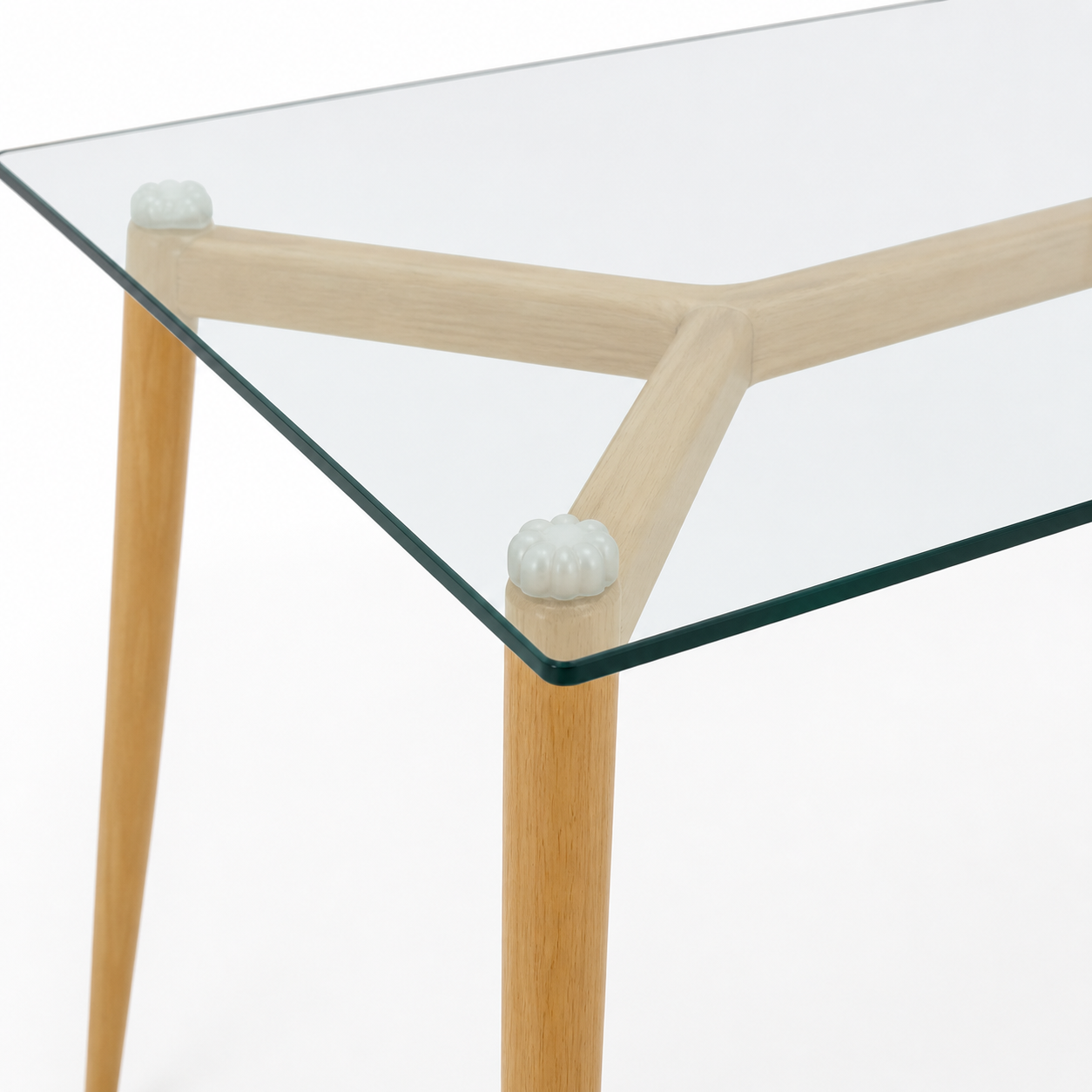 Mesa Eames Rectangular Vidrio