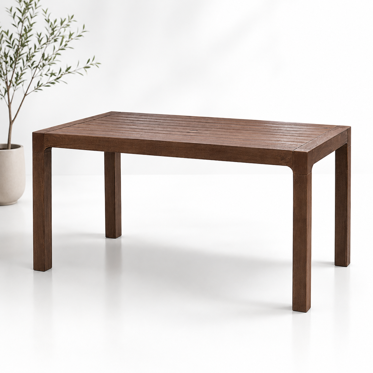 Mesa Roble Rectangular Reyplast