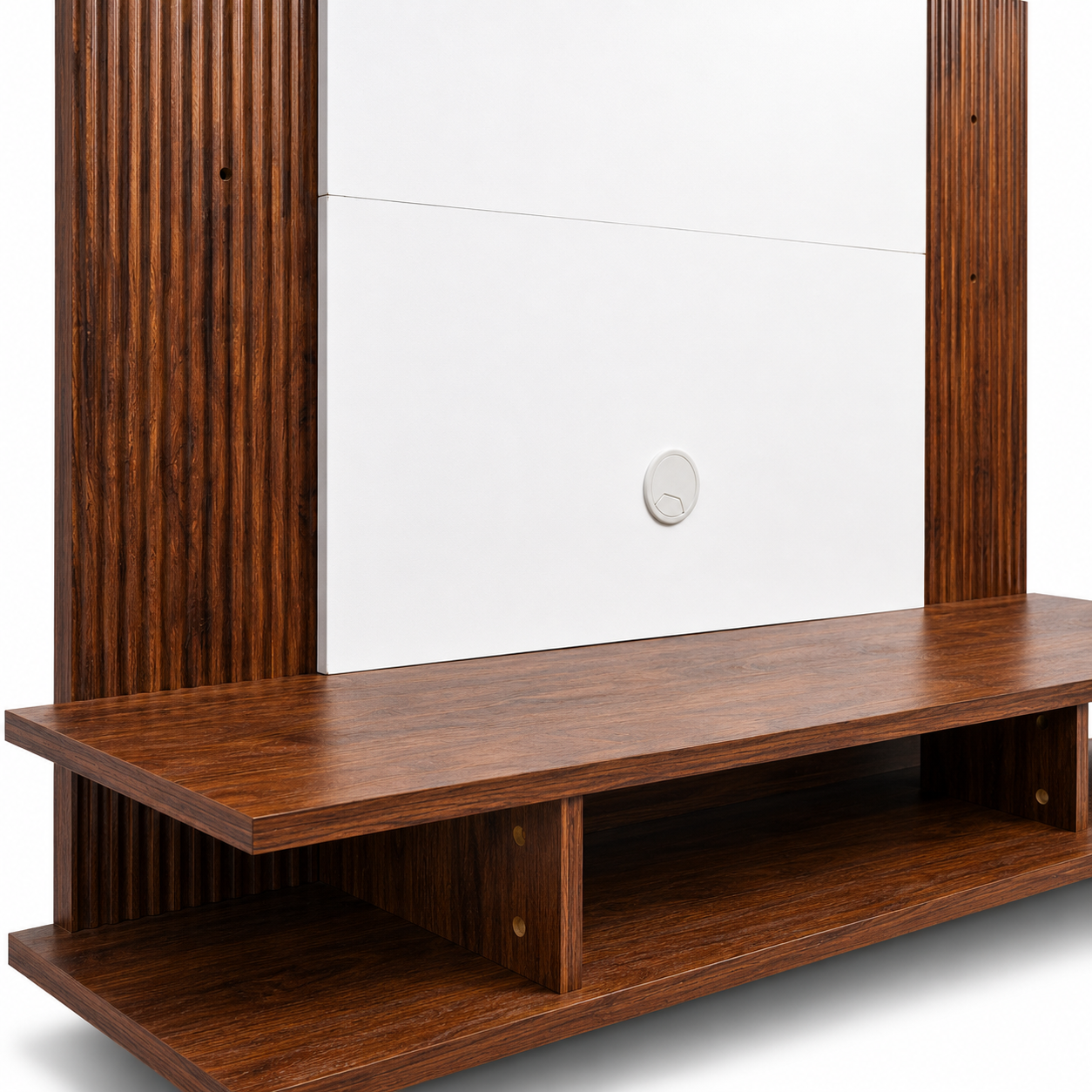 Panel TV 50" Home Nova Madera Oscura