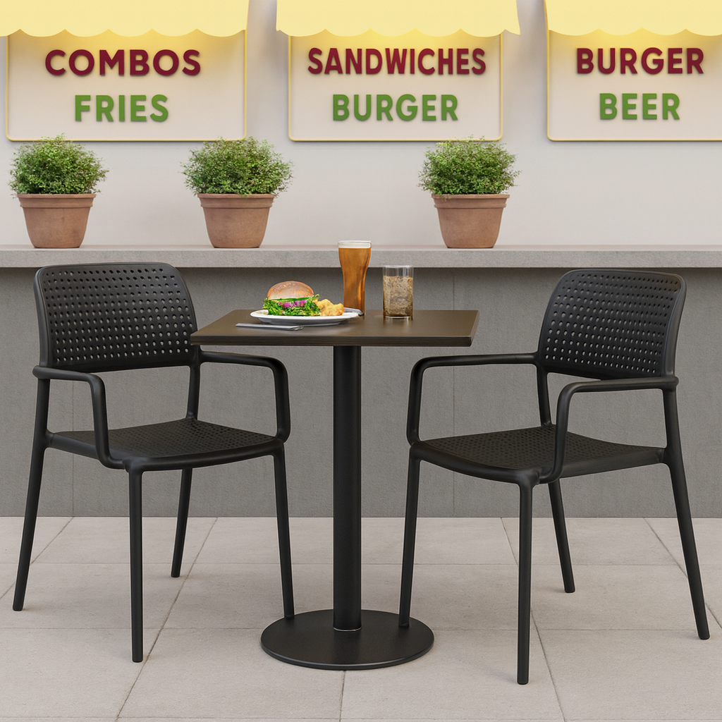 Silla Comedor o Terraza Alto Trafico Denver