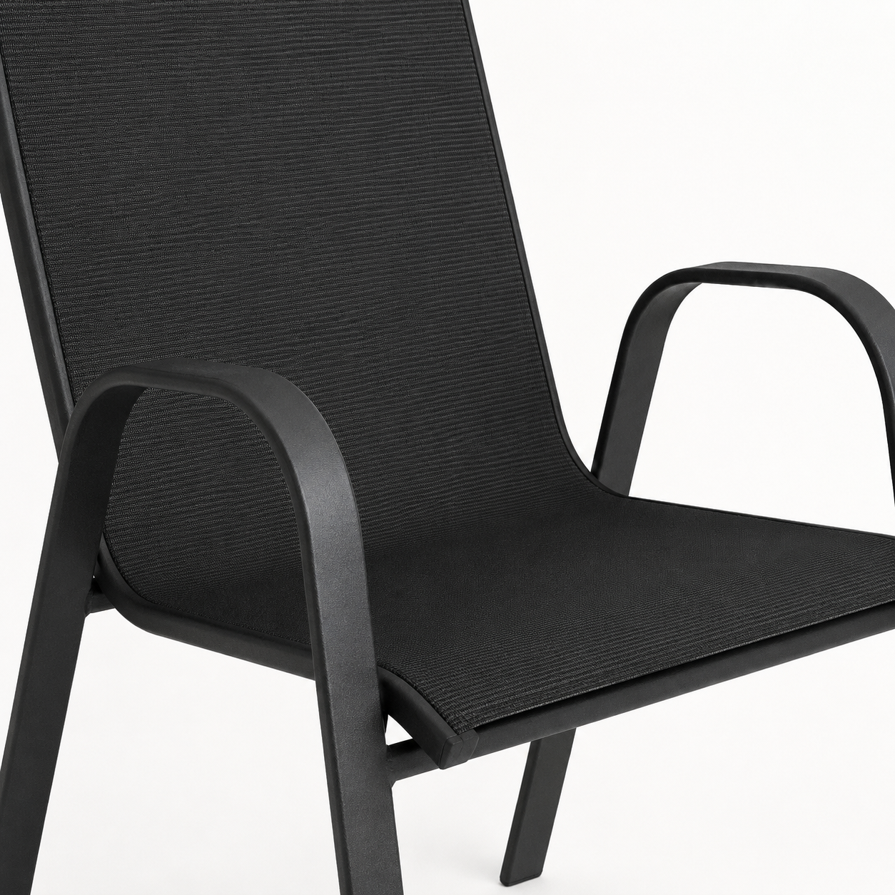 Silla de Terraza Asunción Negra