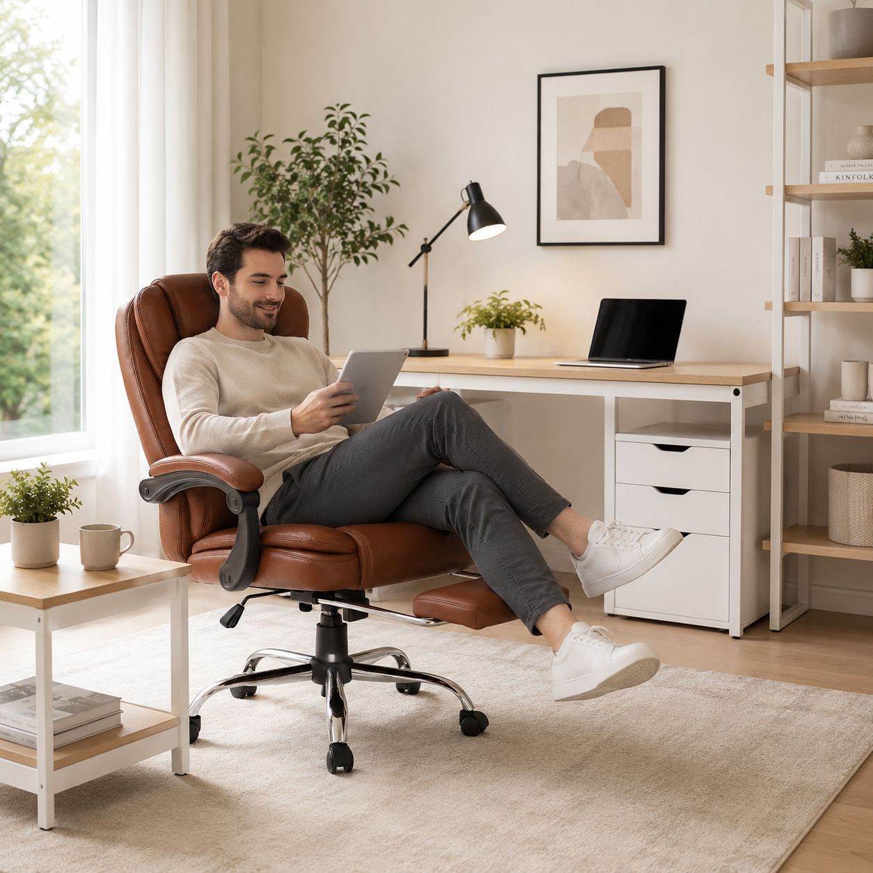 Silla Gerencial Cafe Max Confort