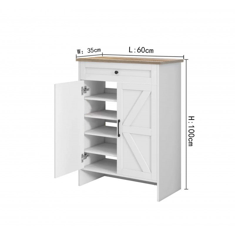 Mueble zapatero para 22 zapatos