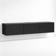 Rack TV Flotante Napoles Negro