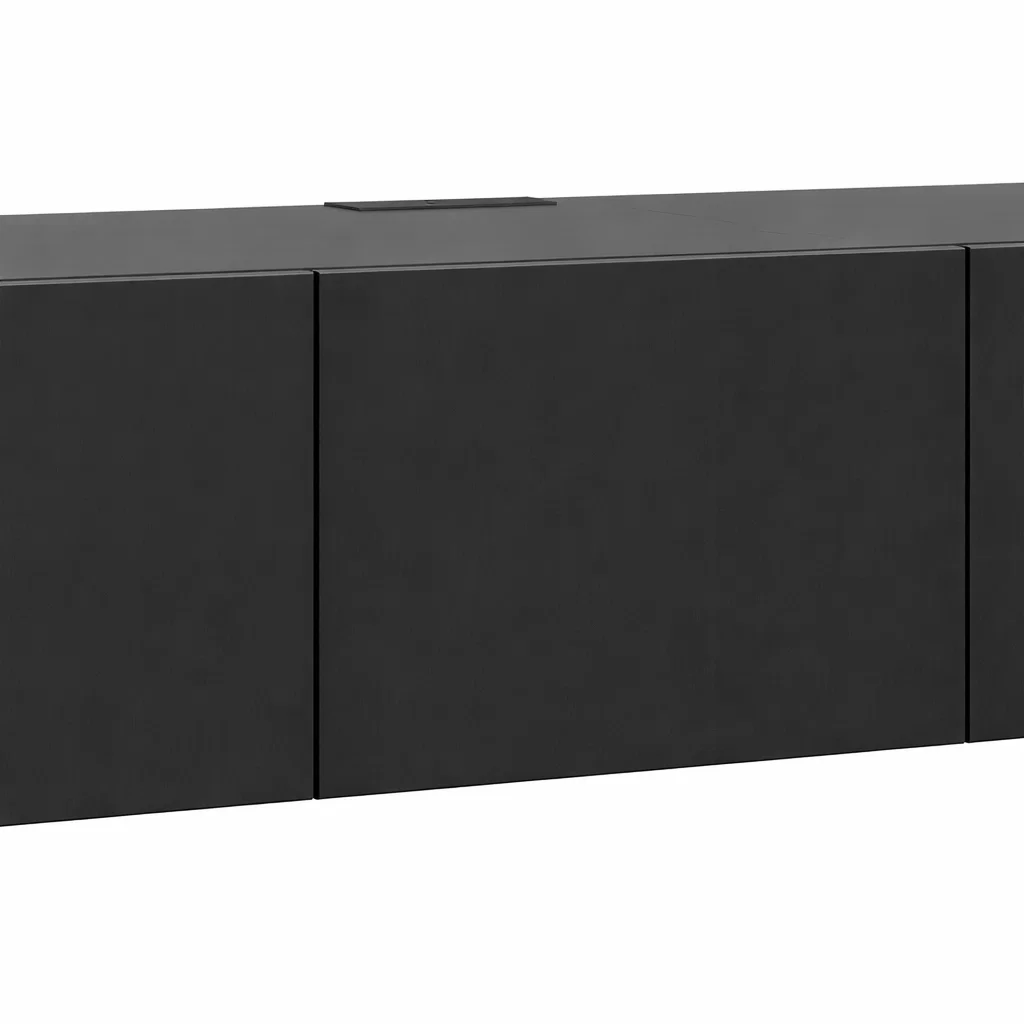 Rack TV Flotante Napoles Negro