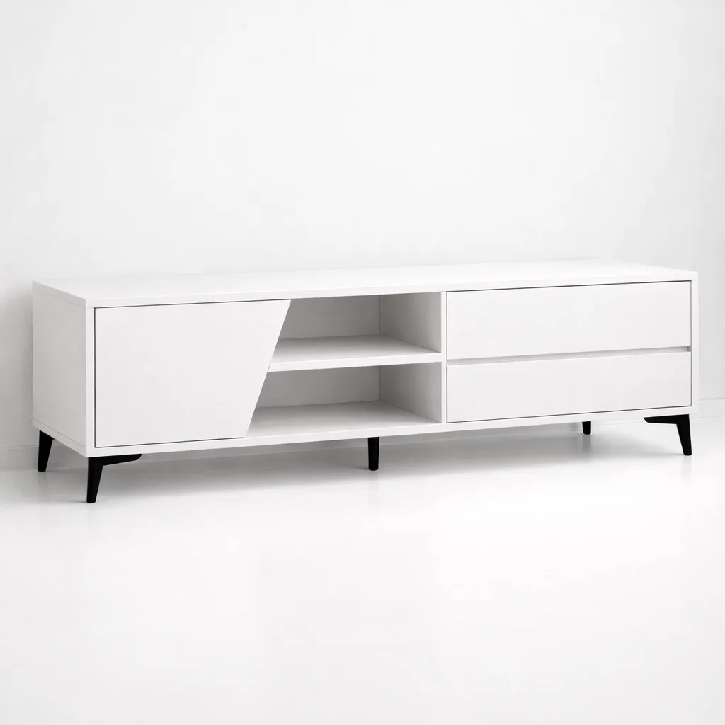 Rack Tv Valencia Blanco