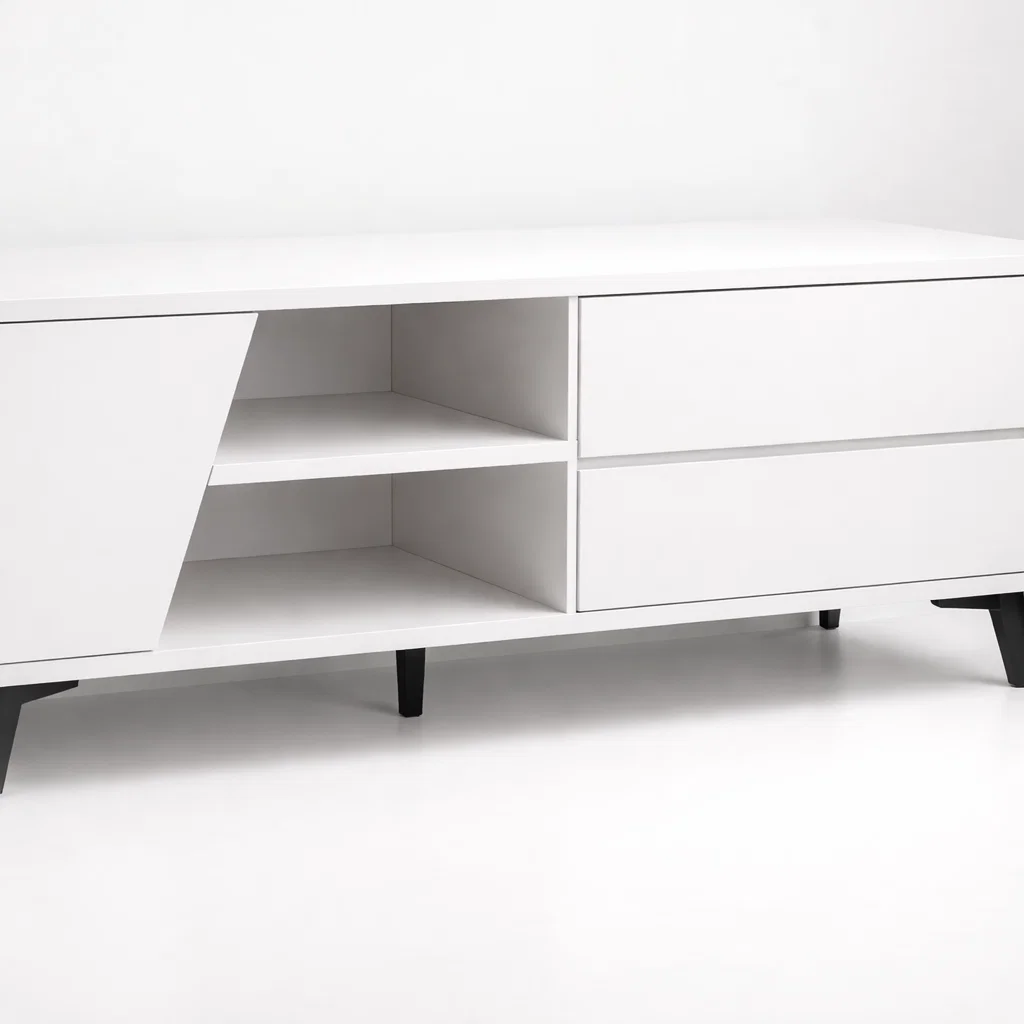 Rack Tv Valencia Blanco