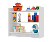 Repisa 3 niveles Montessori Blanca