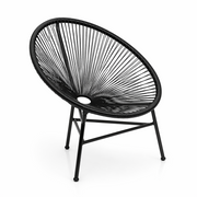 Silla de terraza Veracruz Negra