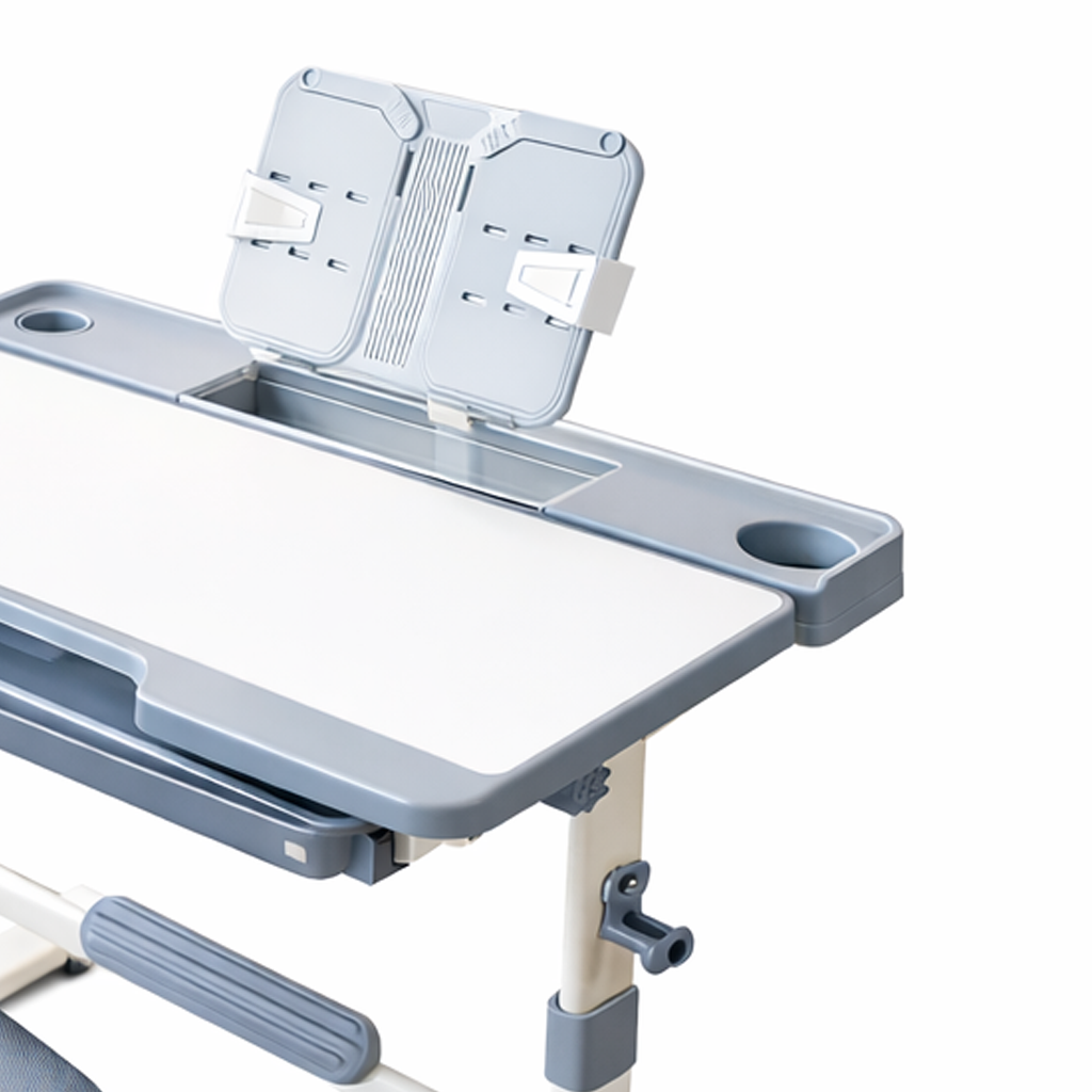 Escritorio más Silla Ergonomica para niños Gris
