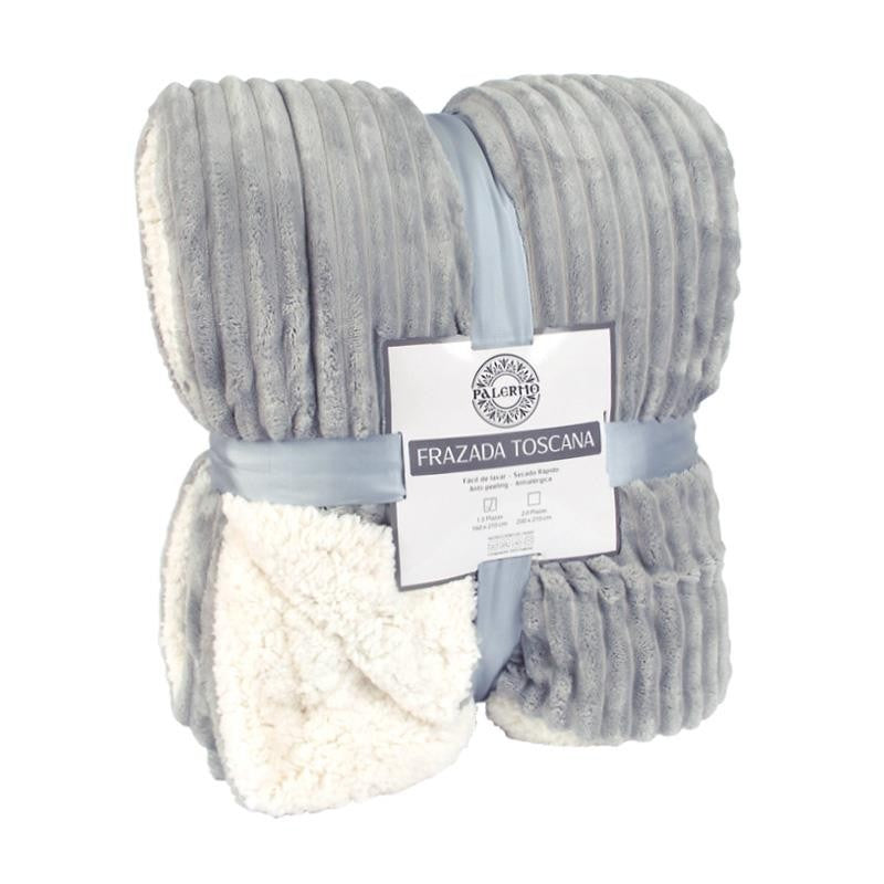 Frazada Térmica Toscana Gris King