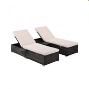Set 2 reposeras Rattan Polinesia