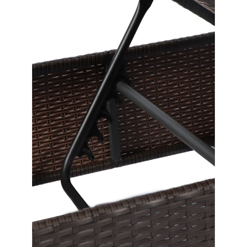 Set 2 reposeras Rattan Polinesia
